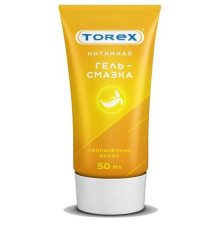Смазка на водной основе TOREX  Тропический банан  - 50 мл.