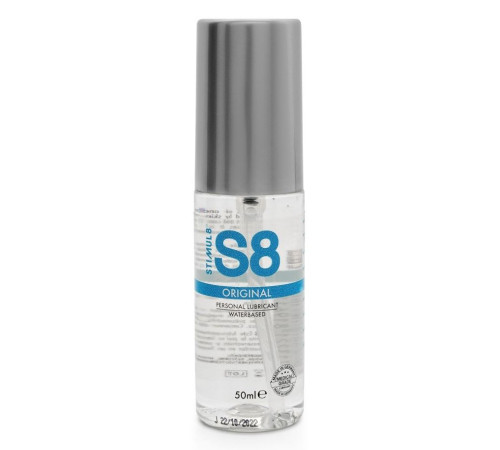 Универсальный лубрикант на водной основе S8 Original Lube - 50 мл. Универсальный лубрикант на водной основе S8 Original Lube - 50 мл.