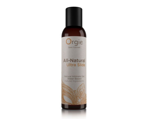 Заказать Интимный гель на водной основе Orgie All-Natural Ultra Slide - 150 мл. Заказать Интимный гель на водной основе Orgie All-Natural Ultra Slide - 150 мл.