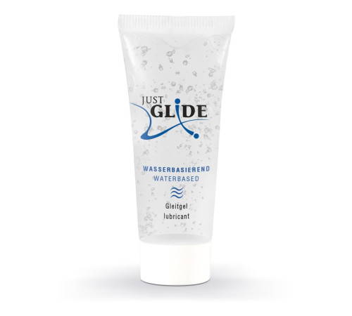 Гель-смазка на водной основе Just Glide - 20 мл.