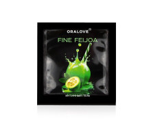 Саше съедобной оральной смазки OraLove с ароматом фейхоа - 3 гр.