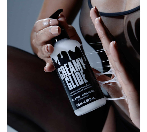 Лубрикант на водной основе Creamy Glide с консистенцией спермы - 150 мл.