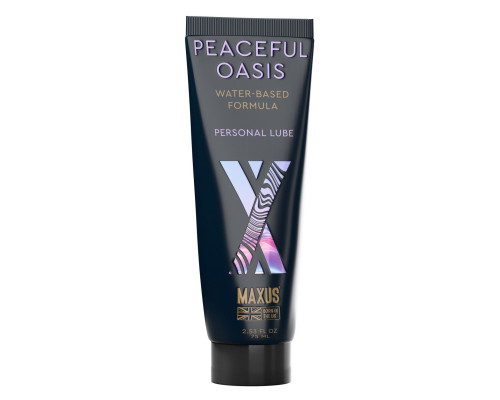 Заказать Интимный гель на водной основе MAXUS Peaceful Oasis - 75 мл. Заказать Интимный гель на водной основе MAXUS Peaceful Oasis - 75 мл.
