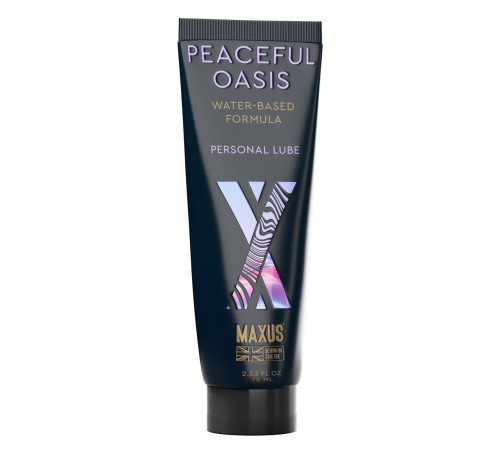 Интимный гель на водной основе MAXUS Peaceful Oasis - 75 мл.