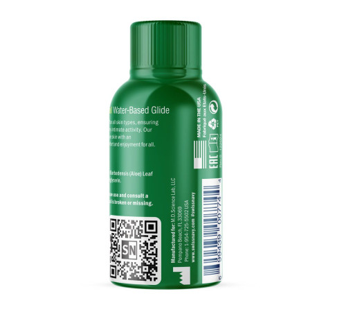 Лубрикант на водной основе All Natural - 29,5 мл.