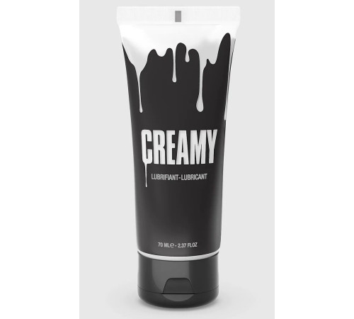 Смазка на водной основе Creamy с консистенцией спермы - 70 мл.