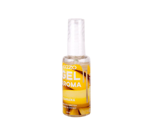 Интимный лубрикант Egzo Aroma с ароматом банана - 50 мл.
