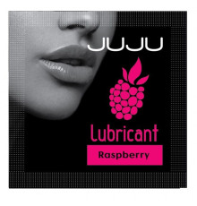 Саше съедобного лубриканта JUJU Raspberry с ароматом малины - 3 мл.