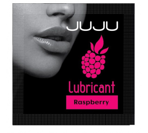 Саше съедобного лубриканта JUJU Raspberry с ароматом малины - 3 мл. Саше съедобного лубриканта JUJU Raspberry с ароматом малины - 3 мл.