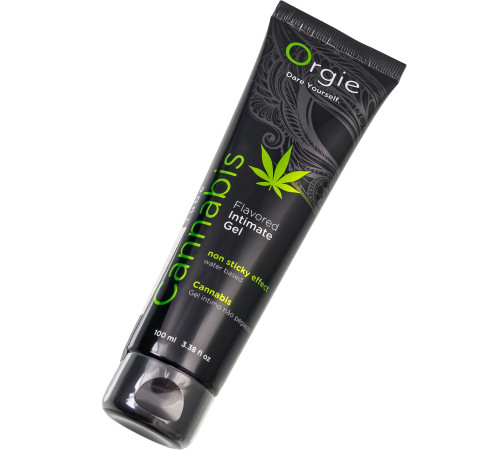 Интимный гель на водной основе Orgie Lube Tube Cannabis - 100 мл.