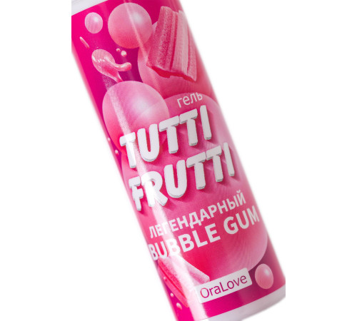 Интимный гель на водной основе Tutti-Frutti Bubble Gum - 30 гр.
