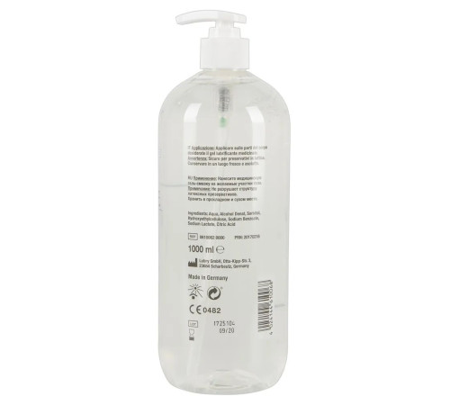 Гель-смазка на водной основе Just Glide Waterbased - 1000 мл.