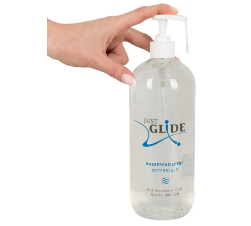 Гель-смазка на водной основе Just Glide Waterbased - 1000 мл.
