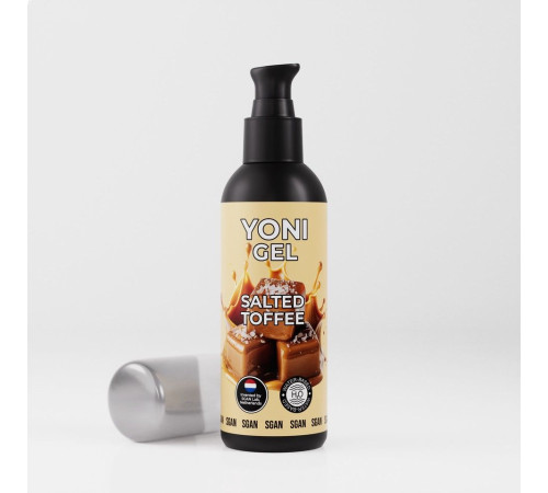 Лубрикант для орального секса SGAN со вкусом солёной карамели - 100 мл.