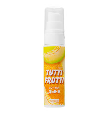 Гель-смазка Tutti-frutti со вкусом сочной дыни - 30 гр.