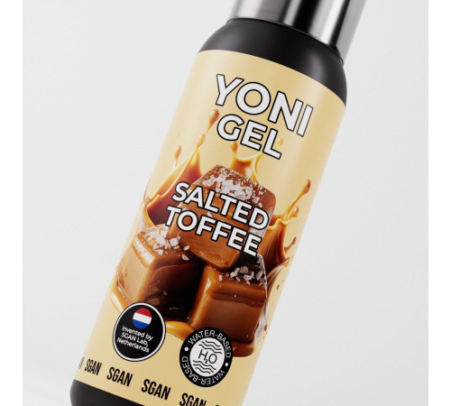 Лубрикант для орального секса SGAN со вкусом солёной карамели - 100 мл.