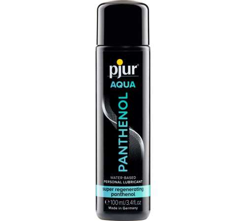 Лубрикант на водной основе с пантенолом pjur AQUA Panthenol - 100 мл.