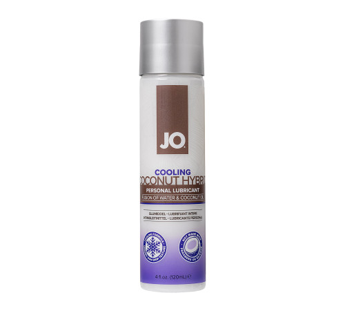 Водно-масляный лубрикант с охлаждающим эффектом JO Silicon free Hybrid Lubricant COOLING - 120 мл. Водно-масляный лубрикант с охлаждающим эффектом JO Silicon free Hybrid Lubricant COOLING - 120 мл.