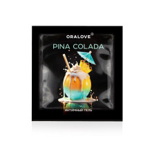 Саше съедобной оральной смазки OraLove с ароматом пина колада - 3 гр.