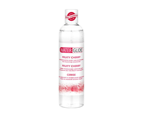 Заказать Лубрикант на водной основе с ароматом вишни FRUITY CHERRY - 300 мл.