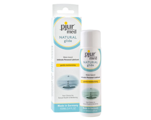 Нейтральный лубрикант на водной основе pjur MED Natural glide - 100 мл. Нейтральный лубрикант на водной основе pjur MED Natural glide - 100 мл.