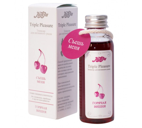 Эликсир Triple Pleasure «Горячая вишня» - 65 гр. Эликсир Triple Pleasure «Горячая вишня» - 65 гр.