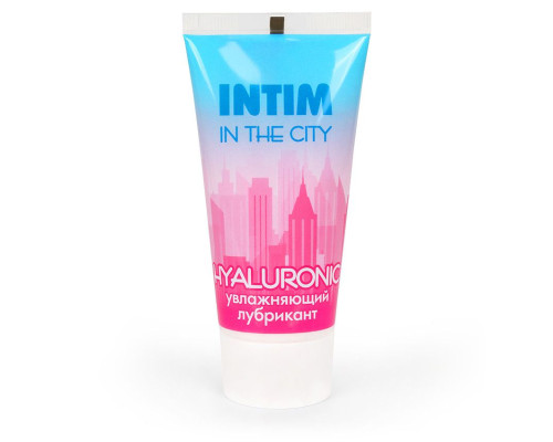 Заказать Увлажняющий лубрикант на водной основе Intim in the city Hyaluronic - 60 гр. Заказать Увлажняющий лубрикант на водной основе Intim in the city Hyaluronic - 60 гр.