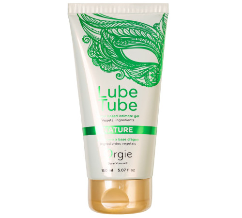 Интимный гель на водной основе Lube Tube Nature - 150 мл. Интимный гель на водной основе Lube Tube Nature - 150 мл.