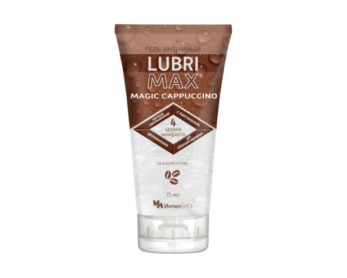 Заказать Интимный гель-смазка на водной основе Lubrimax Magic Cappuccino - 75 мл. Заказать Интимный гель-смазка на водной основе Lubrimax Magic Cappuccino - 75 мл.