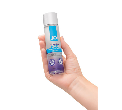 Охлаждающий лубрикант на водной основе JO Personal Lubricant H2O COOLING - 120 мл.