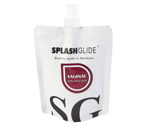 Ухаживающий лубрикант на водной основе Splashglide Vaginal With Aloe Vera - 100 мл.