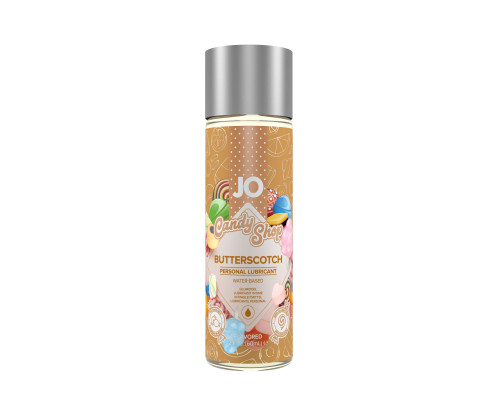Заказать Смазка на водной основе Candy Shop Butterscotch с ароматом ирисок - 60 мл.