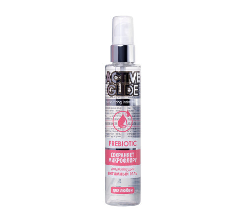 Увлажняющий интимный гель Active Glide Prebiotic - 100 гр.