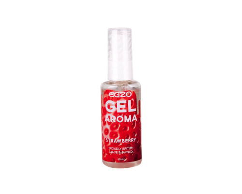 Заказать Интимный лубрикант Egzo Aroma с ароматом клубники - 50 мл.