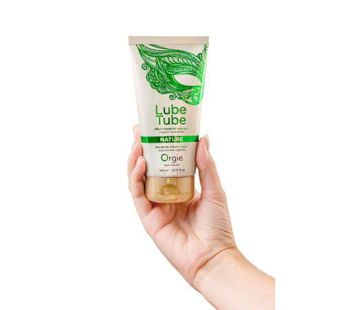 Интимный гель на водной основе Lube Tube Nature - 150 мл. Интимный гель на водной основе Lube Tube Nature - 150 мл.