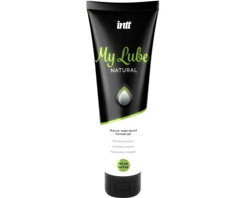 Заказать Увлажняющий гель-лубрикант на водной основе  для тела My Lube Natural - 100 мл.