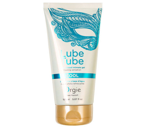 Интимный гель на водной основе Lube Tube Cool с охлаждающим эффектом - 150 мл. Интимный гель на водной основе Lube Tube Cool с охлаждающим эффектом - 150 мл.