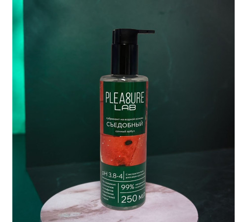 Лубрикант на водной основе Pleasure Lab с ароматом арбуза - 250 мл. Лубрикант на водной основе Pleasure Lab с ароматом арбуза - 250 мл.