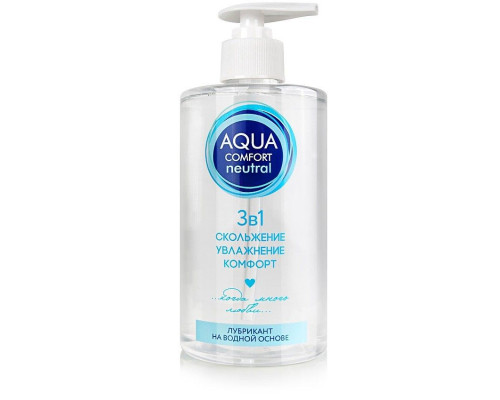 Заказать Лубрикант на водной основе Aqua Comfort Neutral - 440 гр.