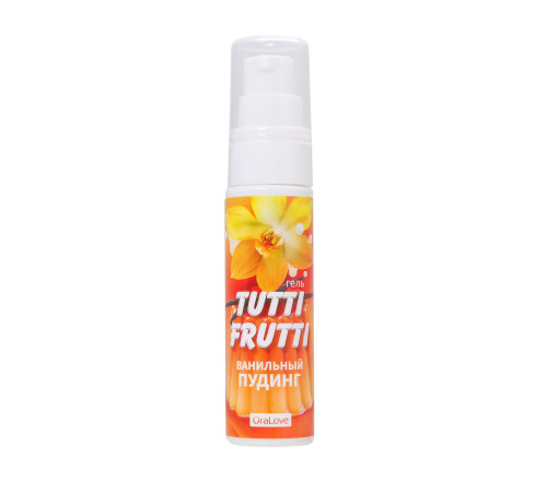 Интимный гель на водной основе Tutti-Frutti «Ванильный пудинг» - 30 гр.