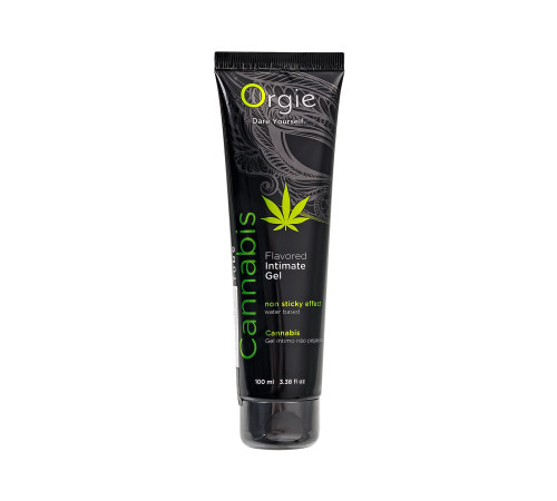 Интимный гель на водной основе Orgie Lube Tube Cannabis - 100 мл.