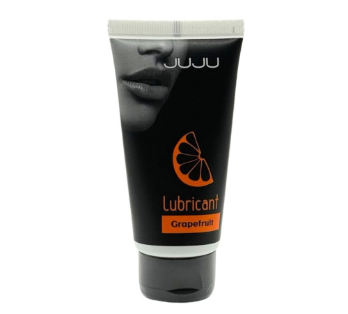 Съедобный лубрикант JUJU Grapefruit с ароматом грейпфрута - 50 мл. Съедобный лубрикант JUJU Grapefruit с ароматом грейпфрута - 50 мл.