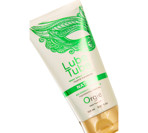 Интимный гель на водной основе Lube Tube Nature - 150 мл. Интимный гель на водной основе Lube Tube Nature - 150 мл.