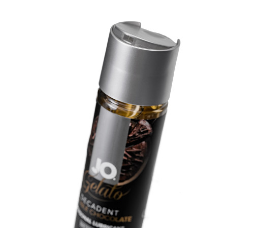 Лубрикант с ароматом шоколада JO GELATO DECADENT DOUBLE CHOCOLATE - 120 мл.