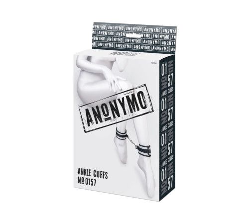 Серебристо-черные оковы Anonymo