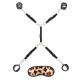 Заказать Леопардовая фиксация на матрас для рук и ног Classic Bedspreader