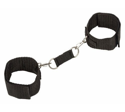 Черные наручники Bondage Collection Wrist Cuffs