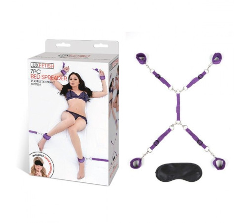 Фиолетовый набор фиксаций на кровати Classic Bed Spreader Фиолетовый набор фиксаций на кровати Classic Bed Spreader