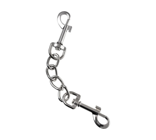 Черные наручники Anonymo на сцепке