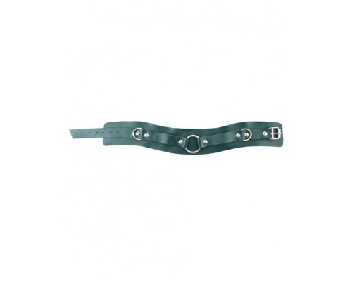 Заказать Изумрудный широкий ошейник с кольцом Collar Emerald Заказать Изумрудный широкий ошейник с кольцом Collar Emerald